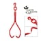 Earth Worth 17-inch Skidding Tongs with Hook, Red 83-DT5208 - alternate 2